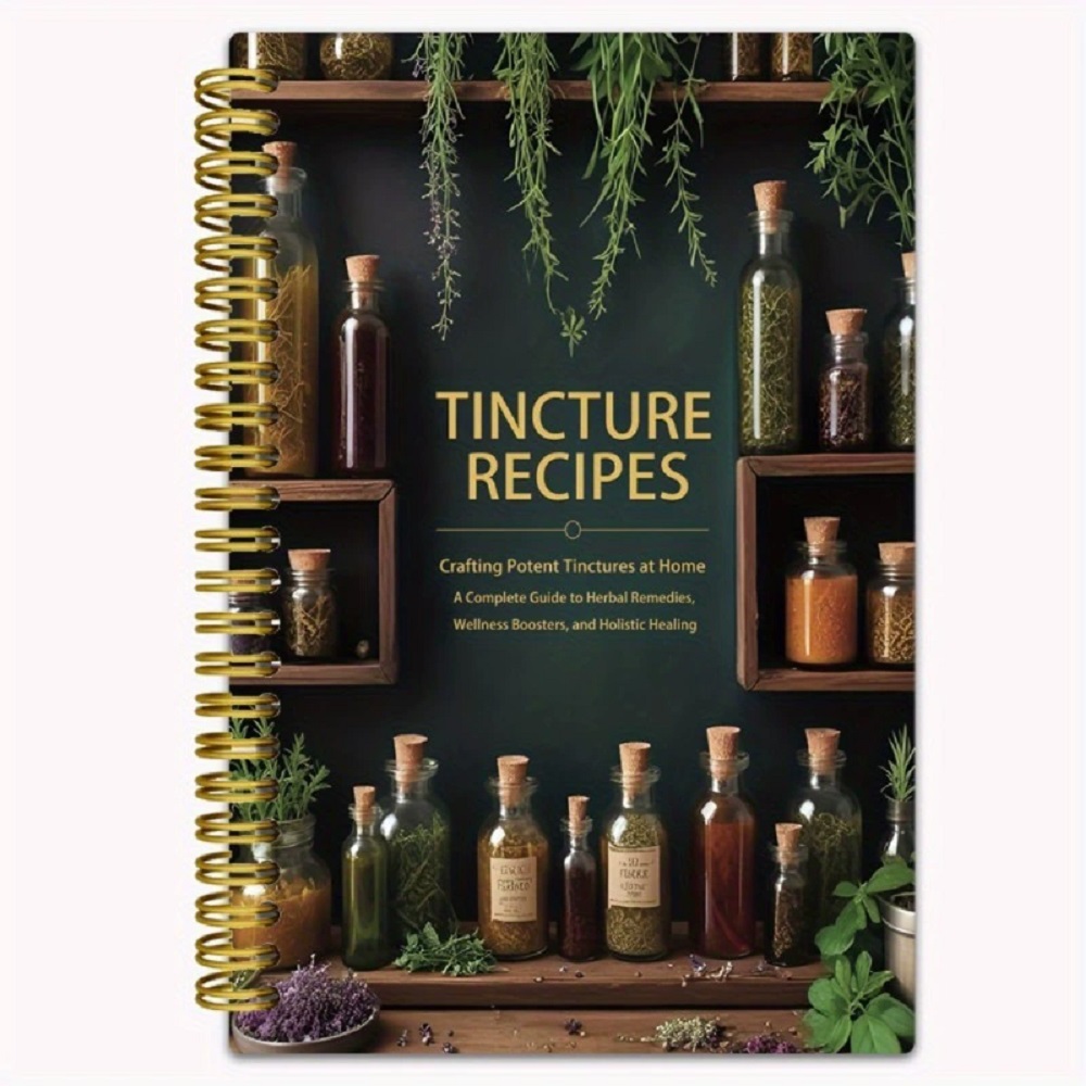 Tincture Recipes Book Crafting - Herbal Wellness Recipes 评论和价格