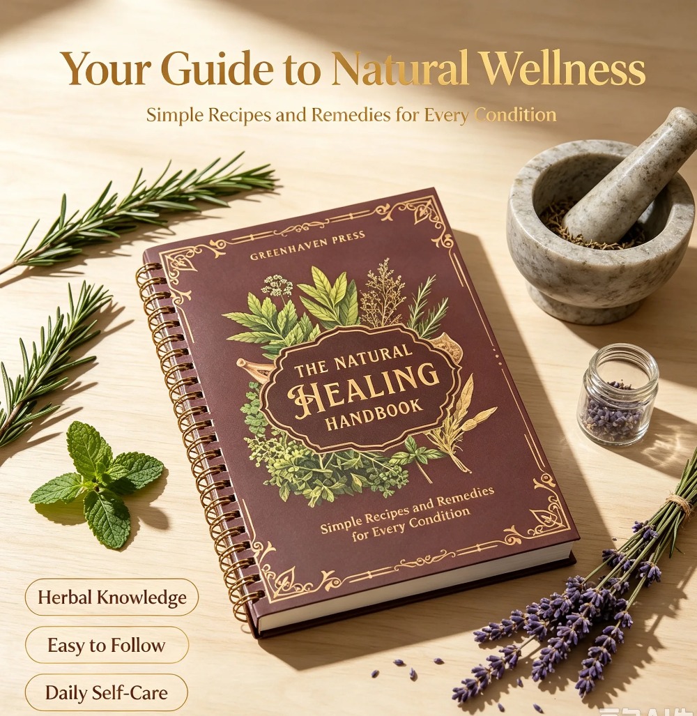 The Natural Healing Handbook N - Herbal Wellness Recipes 评论和价格